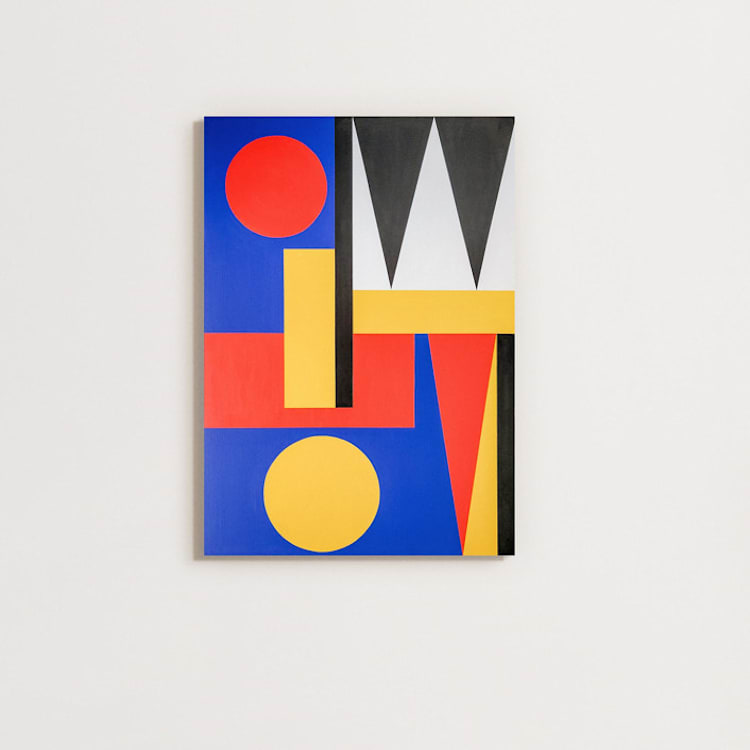 "#4780" - Original Painting in multicolor by Bryn Wears-Fitipaldi