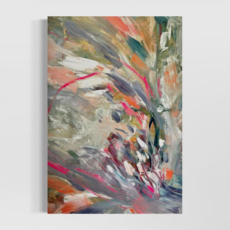 "Counting Every Blessing" - Original Painting in multicolor by Stacy Kron
