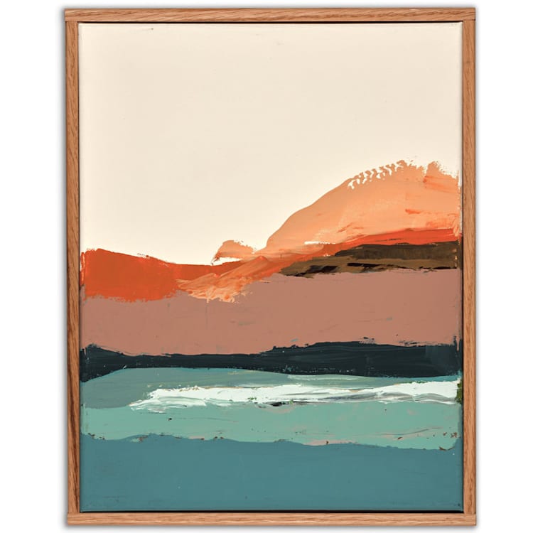 "Maui Sunset" - Original Painting in multicolorassorted-colors by Caryn Owen
