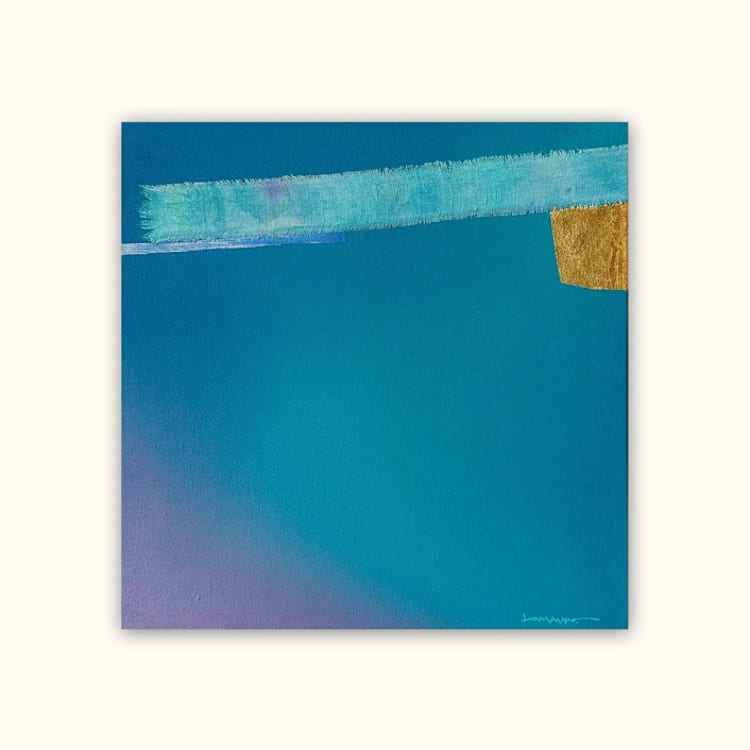 "Because you are Capable" - Original Painting in multicolorassorted-colors by robyn lomauro