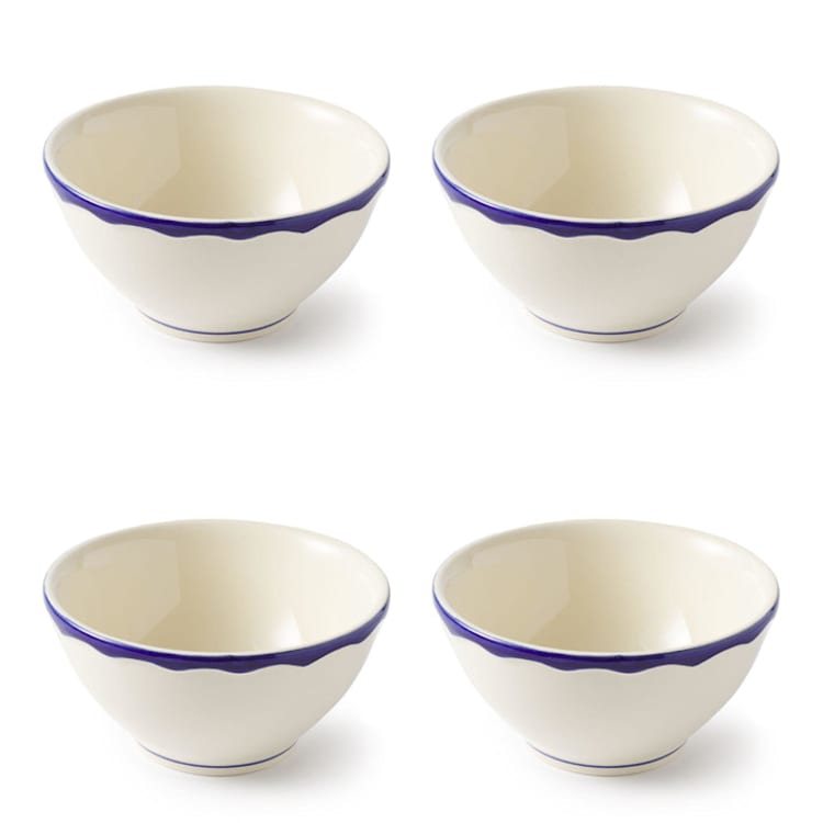 "Jane Cereal Bowl Set" - Dining Bowls in blue by Maison Madison