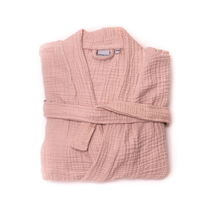 "Alaia Robe - Blush (L/XL)" - Bath Robes in pink by HOUSE NO.23