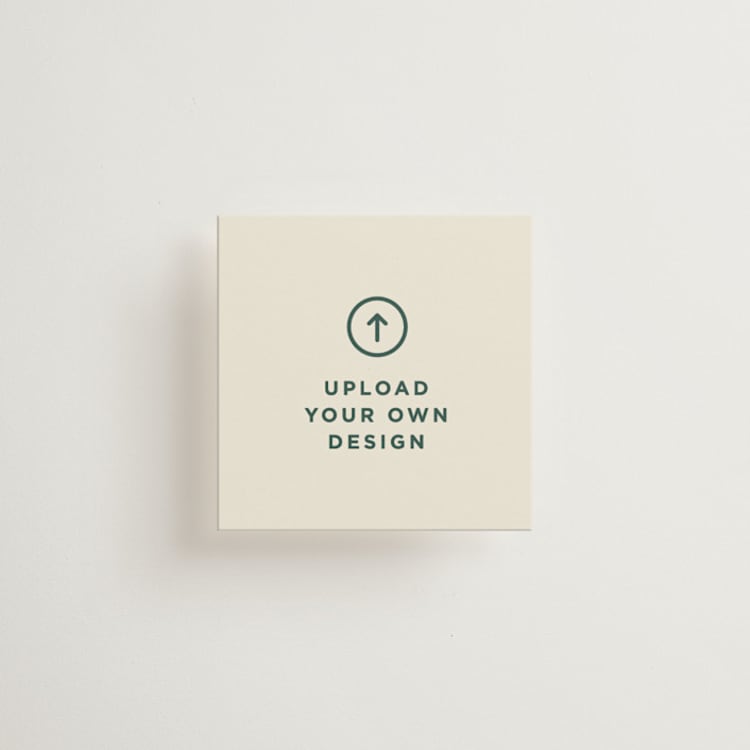"Upload Your Own Design" - Mini Enclosure Cards in A by Minted - Front
