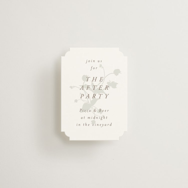 "Autumnal" - Mini Enclosure Cards in Fawn by AK Graphics - Front