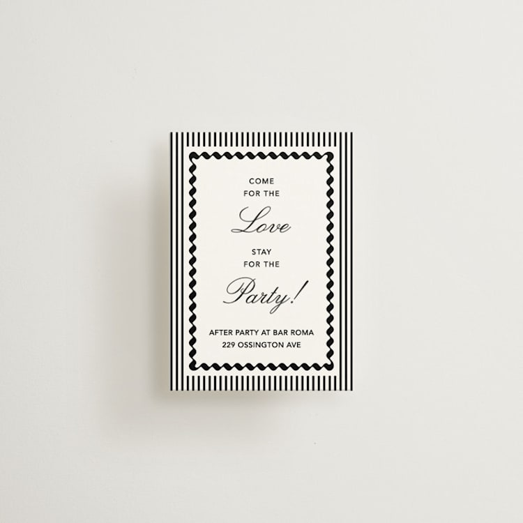 "Formal Minimalist" - Mini Enclosure Cards in Silk by Kelly Schmidt - Front