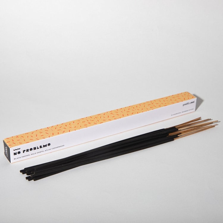 "Incense Sticks - No Problemo" - Candles and Holders in black by Pretti.Cool