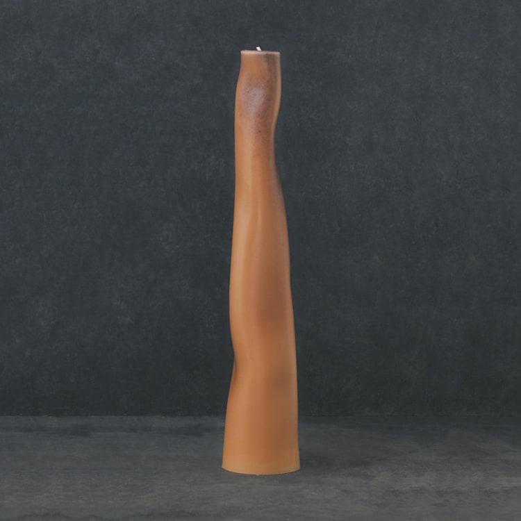 "Blush Wobble Column" - Candles and Holders in pink by Danielle Gaito