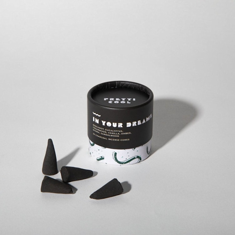 "Incense Cones - In Your Dreams" - Candles and Holders in black by Pretti.Cool