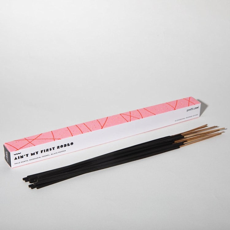 "Incense Sticks - Ain't My First Rodeo" - Candles and Holders in black by Pretti.Cool