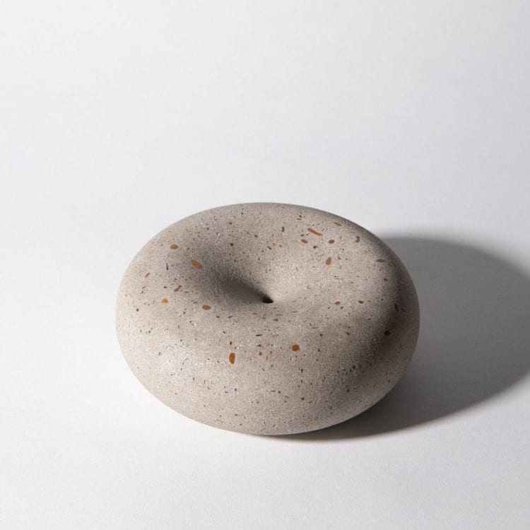 "Bubble Incense Holder - Natural Terrazzo" - Decorative Object in natural by Pretti.Cool