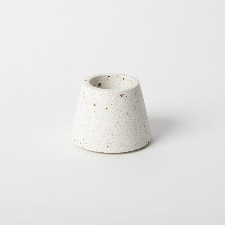 "Matchstick Holder - White Terrazzo" - Decorative Object in white by Pretti.Cool