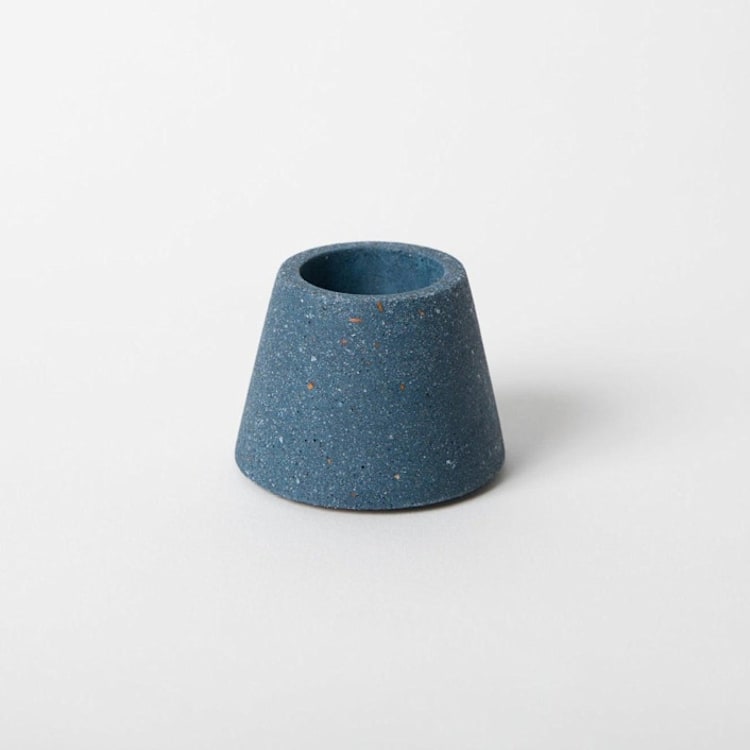 "Matchstick Holder - Cobalt Terrazzo" - Decorative Object in blue by Pretti.Cool