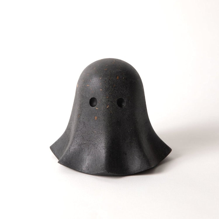 "Ghost, Large - Black Terrazzo" - Decorative Object in black by Pretti.Cool