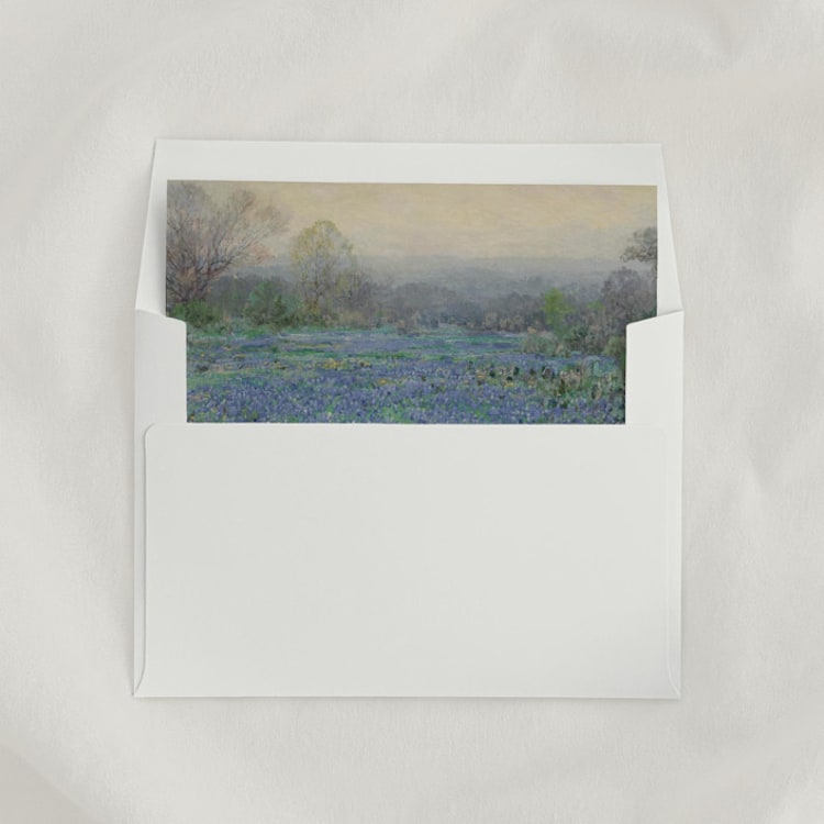 "Lavender Field Envelope Liners, Square Flap, Pack of 25" - Envelope Liners in multicolorassorted-colors by Studio Lavender