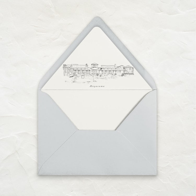 "Custom A7 Venue Sketch Liners // Set of 125" - Envelope Liners in black by Clover and Lamb