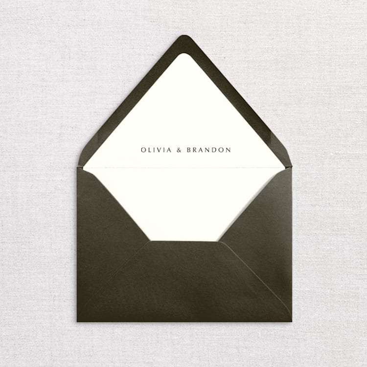 "Custom 'Text' Envelope Liners, Pack of 25" - Envelope Liners in multicolorassorted-colors by Studio Lavender