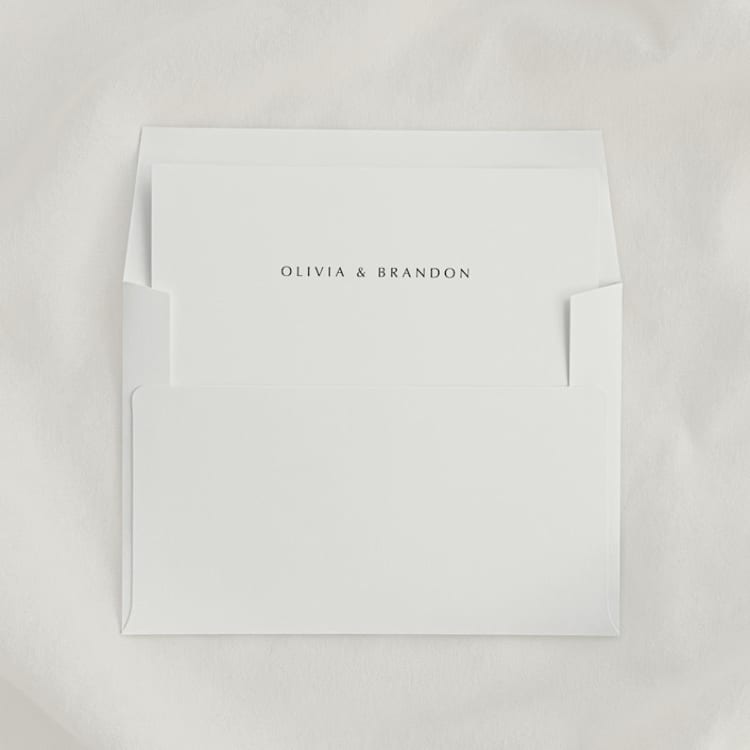 "Custom ‘Text’ Envelope Liners, Square Flap, Pack of 25" - Envelope Liners in multicolorassorted-colors by Studio Lavender