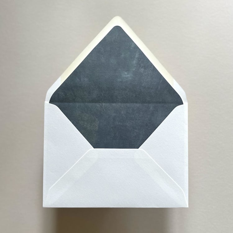 "A7 Euro Flap Envelope Liners | Fresco in Forest Green | Pack of 10" - Envelope Liners in green by Renée Stramel