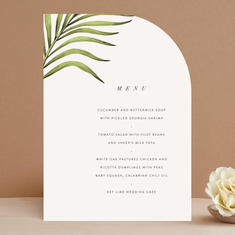 "palmetto" - Menus in Palmetto by kelli hall - Front