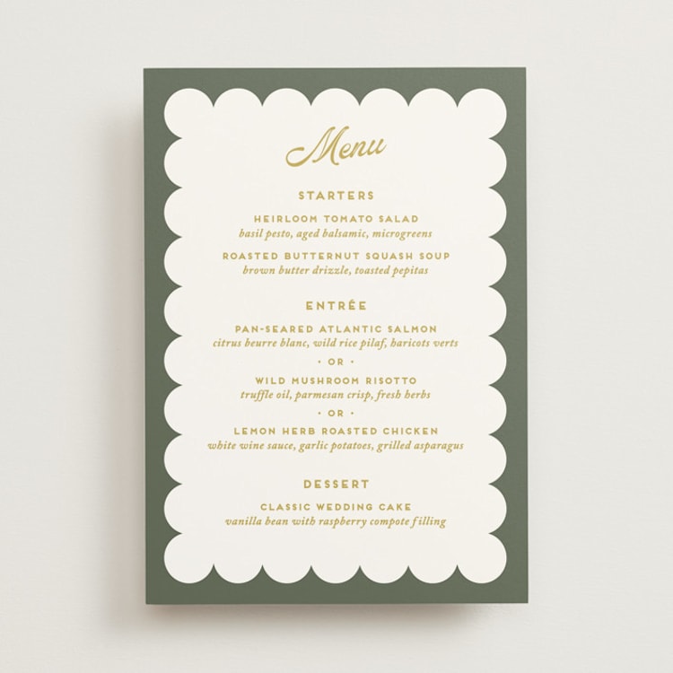 "Penumbra" - Menus in Garden by Snow and Ivy - Front