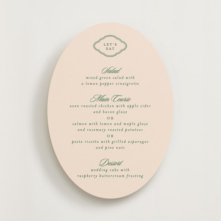 "Scripted" - Menus in Emerald by Creo Study - Front