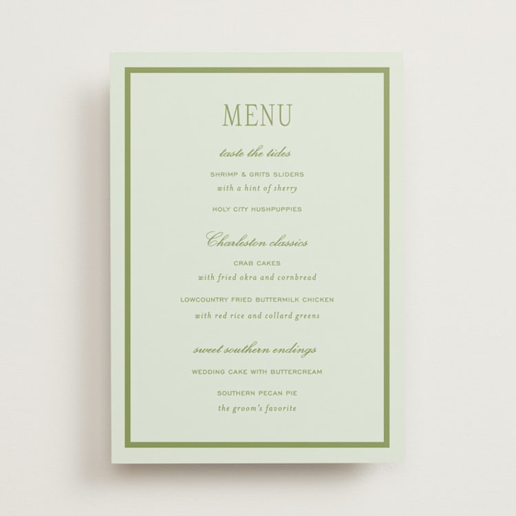 "dewberry" - Menus in Forest by Sara Hicks Malone - Front