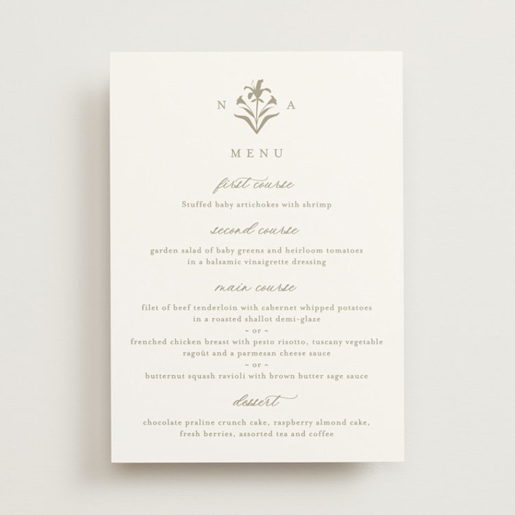 "Calia" - Menus in Paris Rain by Jennifer Postorino - Front