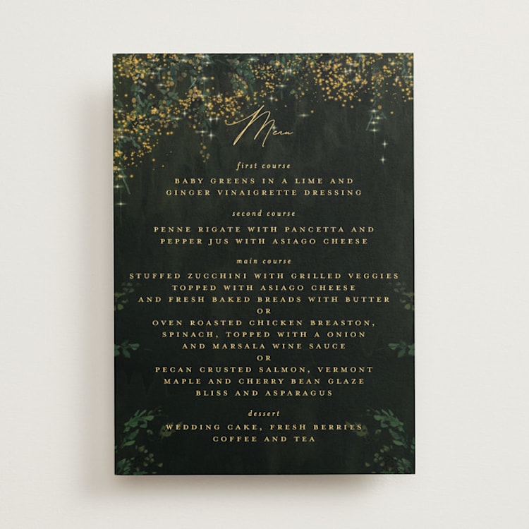 "New Orleans from Disney's Princess and The Frog" - Menus in Mystic by Phrosné Barwood - Front