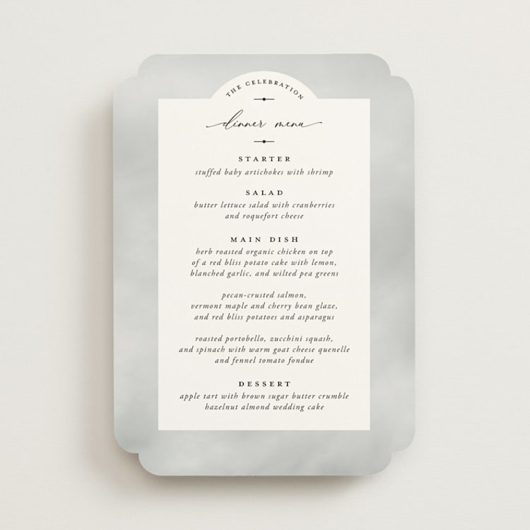 "Panoramic" - Menus in Cloud by Heather Schertzer - Front