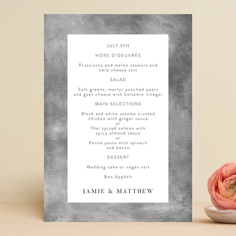 "set in stone" - Menus in Granite by raven erebus - Front