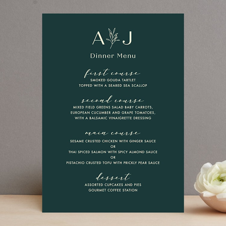 "Snippet" - Menus in Pine by Sarah Brown - Front