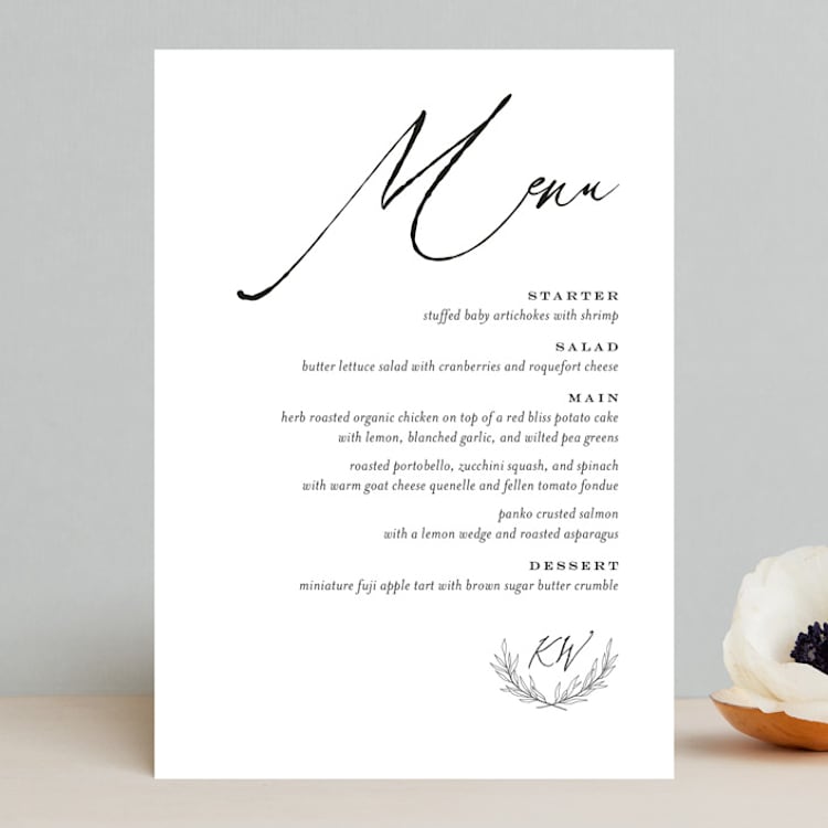 "Ridgeline" - Menus in Ivory by Eric Clegg - Front