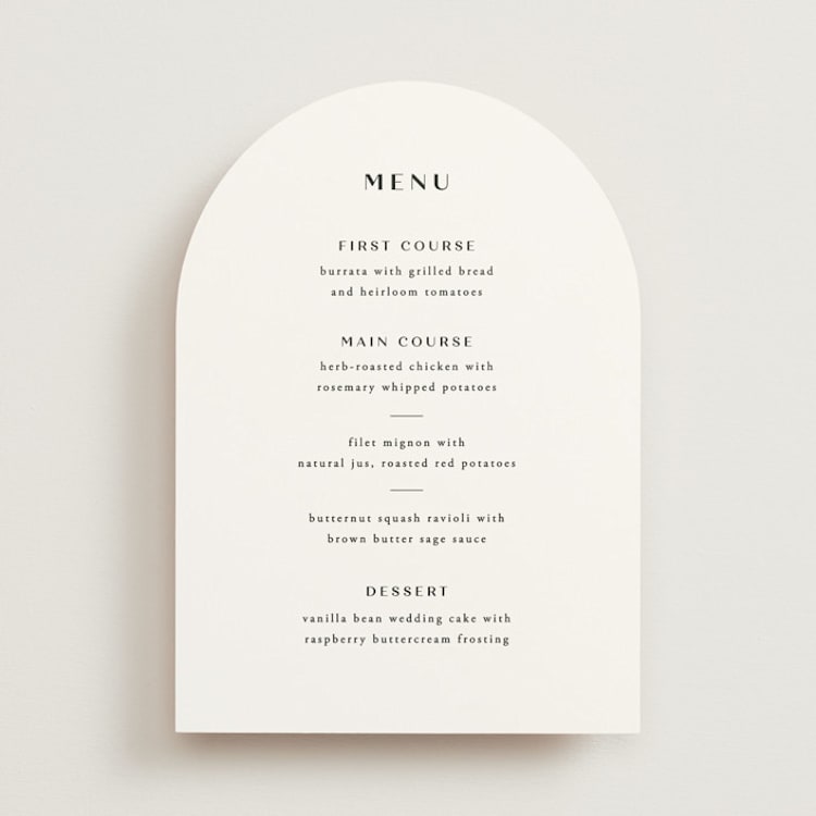 "Arguello" - Menus in Diamond by Annie Shapiro - Front