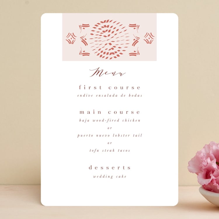 "Terracotta" - Menus in Rust by Kanika Mathur - Front