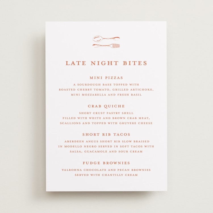 "lobster" - Menu Signs in Spritz by Pippa Shaw - Front