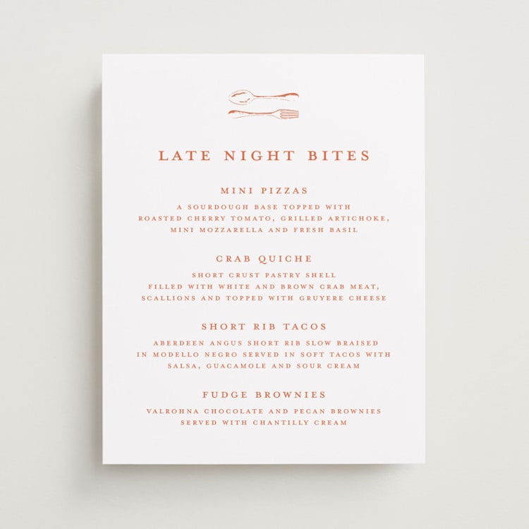 "lobster" - Menu Signs in Spritz by Pippa Shaw - Front
