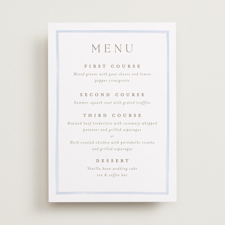 "Bristol" - Menu Signs in Sky by Jennifer Wick - Front