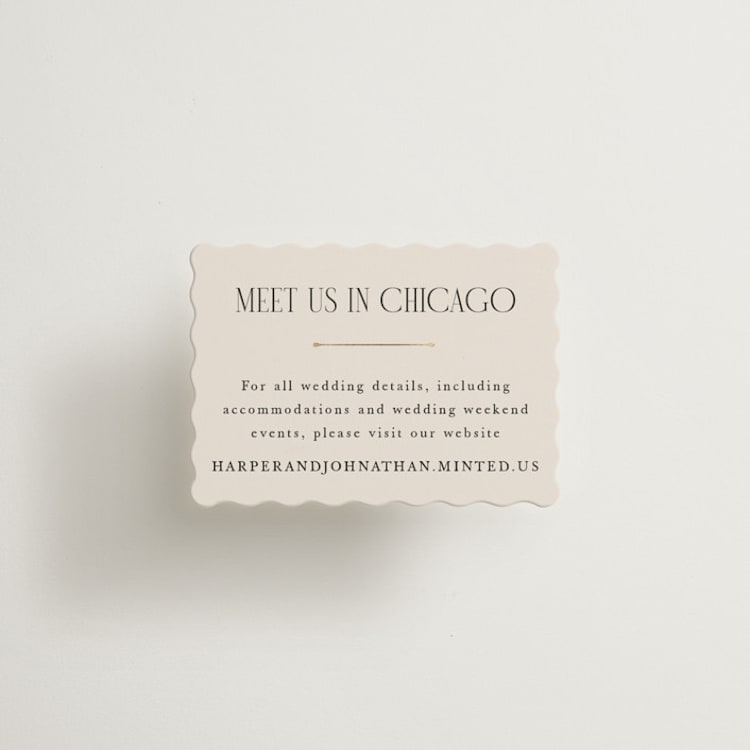 "Mirin" - Mini Enclosure Cards in Linen by Kate Ahn - Front