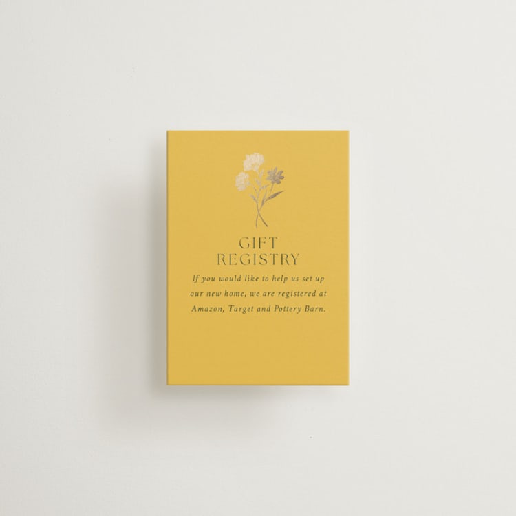 "Bright Garden" - Mini Enclosure Cards in Garden by Yaling Hou Suzuki - Front