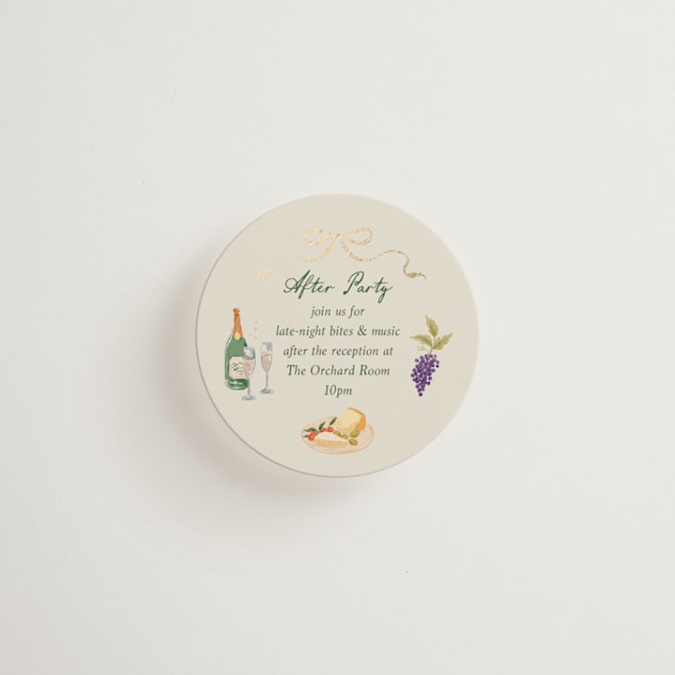 "Garden Feast" - Mini Enclosure Cards in Garden by Elly - Front