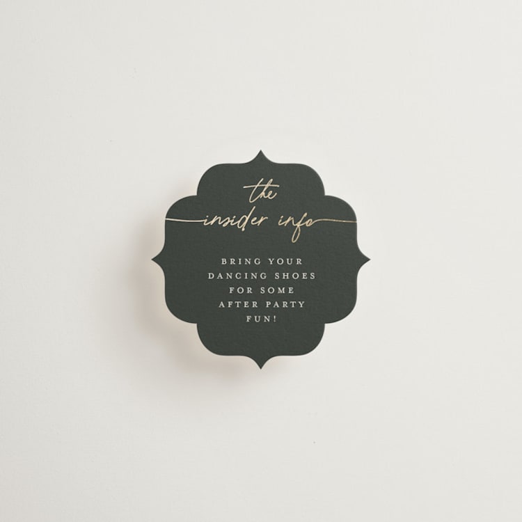 "silk" - Mini Enclosure Cards in Linen by Pippa Shaw - Front