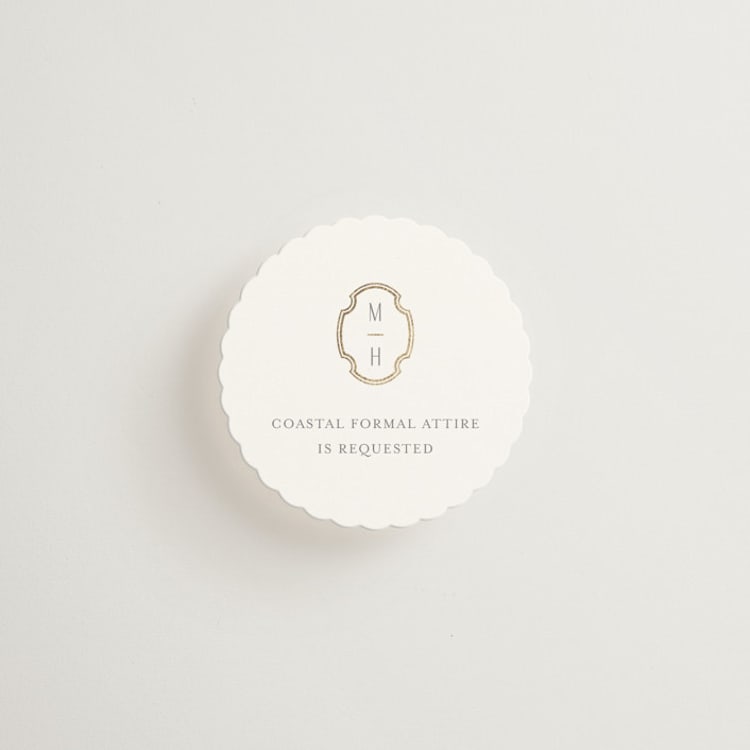 "Monatuk" - Mini Enclosure Cards in Fog by Ashlee Townsend - Front