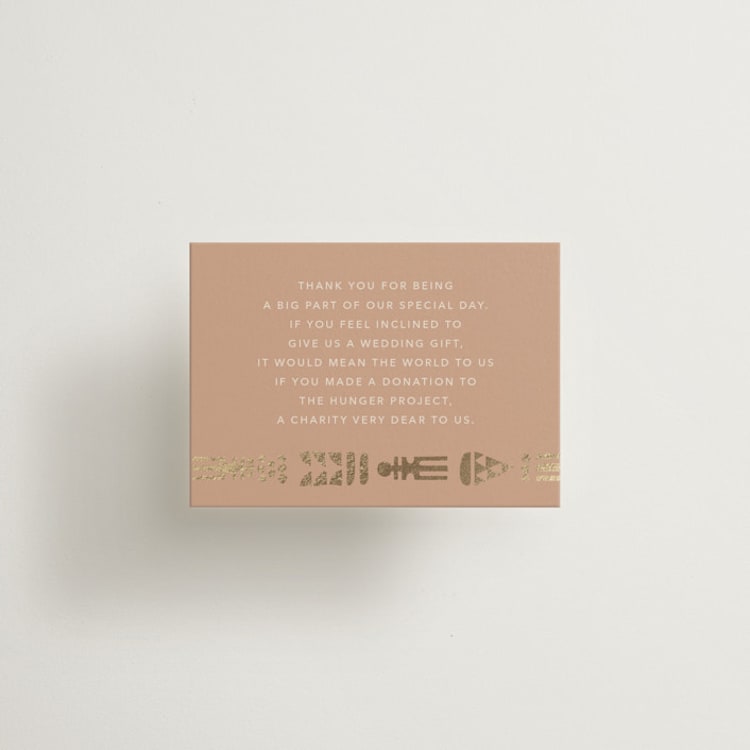 "Cultured Element" - Mini Enclosure Cards in Sahara by David Michuki - Front