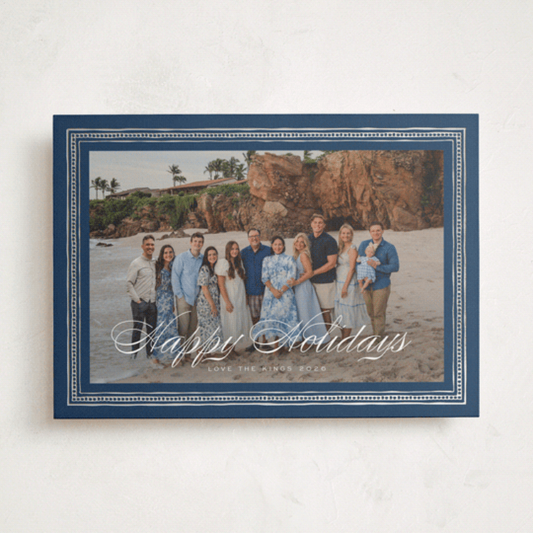"Magi" - Minted x The Met Holiday Cards in Royalty by Design Lotus - Front
