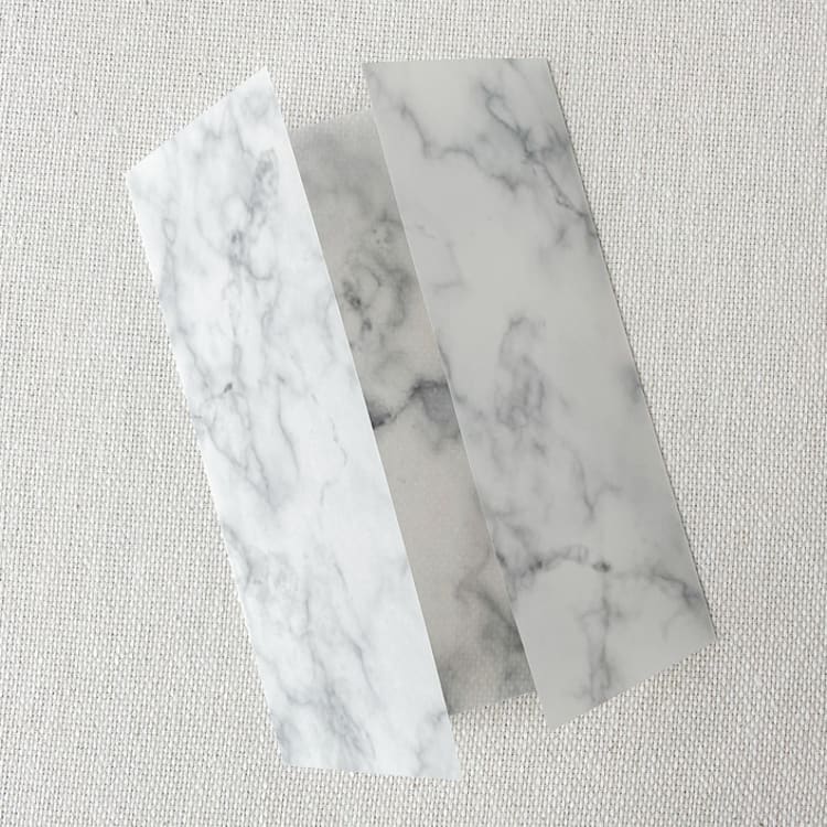 "Elegant Marble Vellum Jacket | Set of 10" - Invitation Jackets and Overlays in gray by Megan Tendler