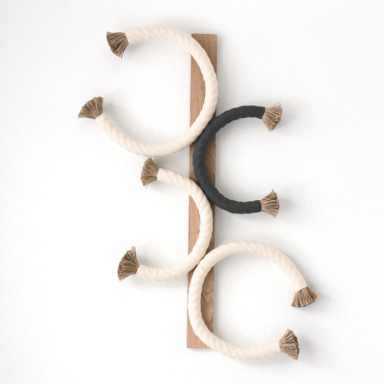 "The Arcade Rope Sculpture" - Original Sculpture in multicolor by Bharti Trivedi