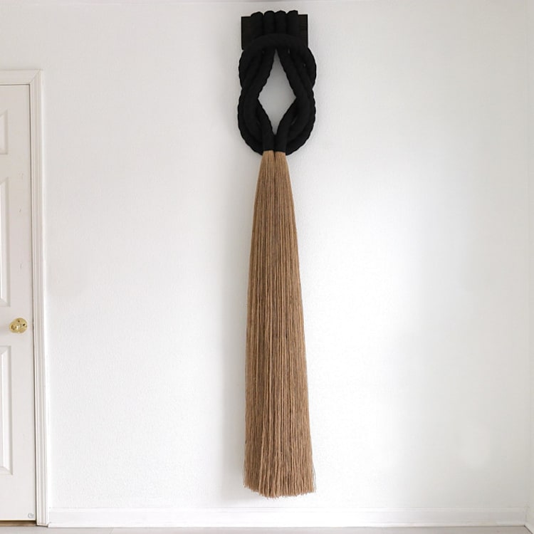 "Forever Love Knot" - Original Sculpture in black by Bharti Trivedi