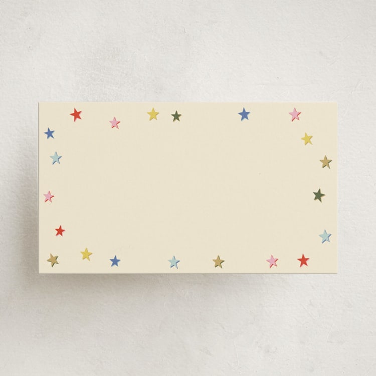 "great things" - Mini Note Cards in Cream by Ellen Schlegelmilch - Front