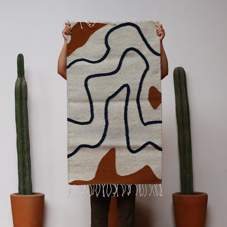 "Hierve el Agua Rug 2'x3'-6"" - Area Rugs in multicolor by Matiz