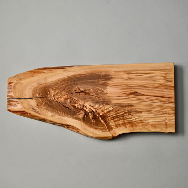 "Olivewood I" - Serving Platters and Trays in beige by Ryan Tollstrup